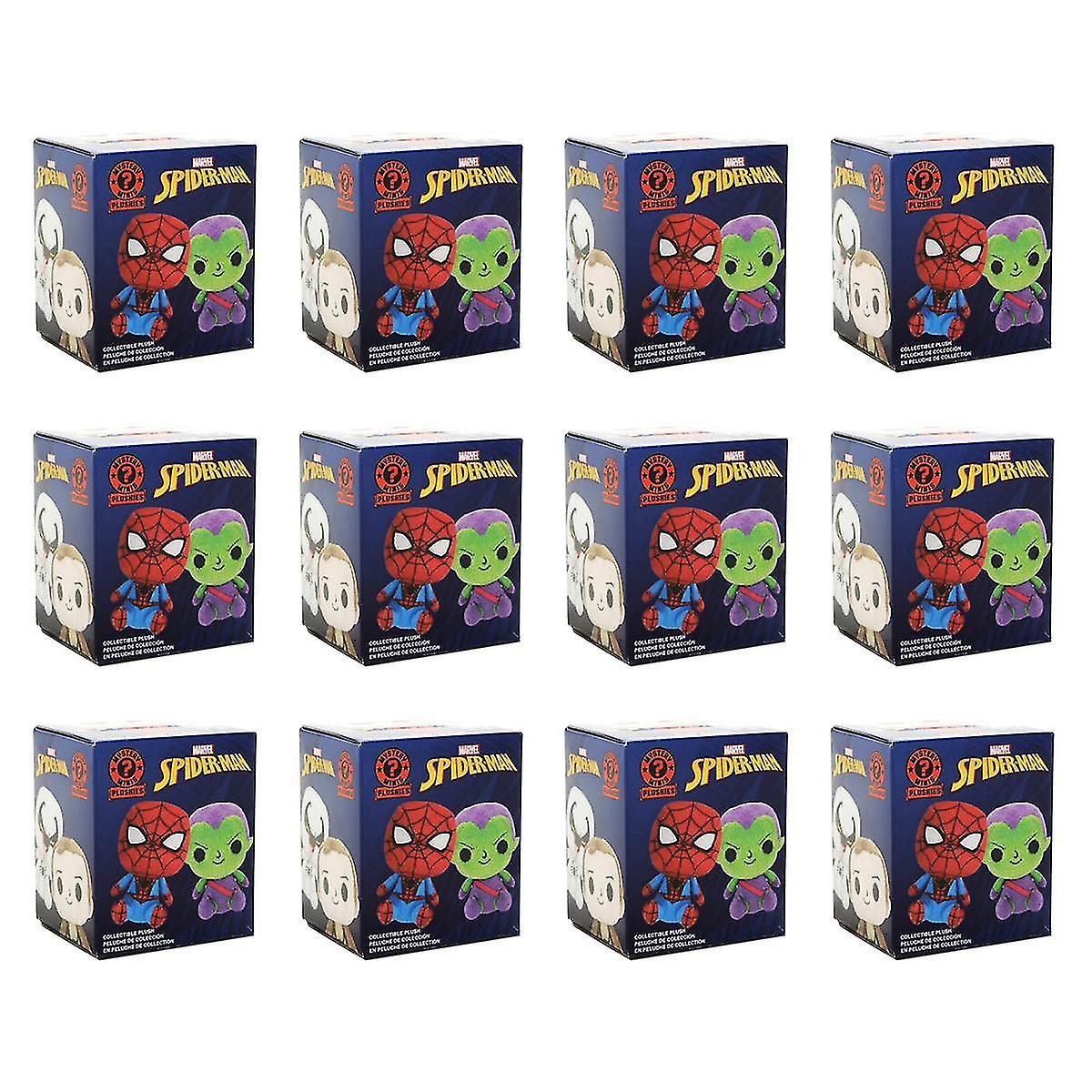 12-Pack Mystery Minis Spider-Man Stuffed Animals Plush Figurines