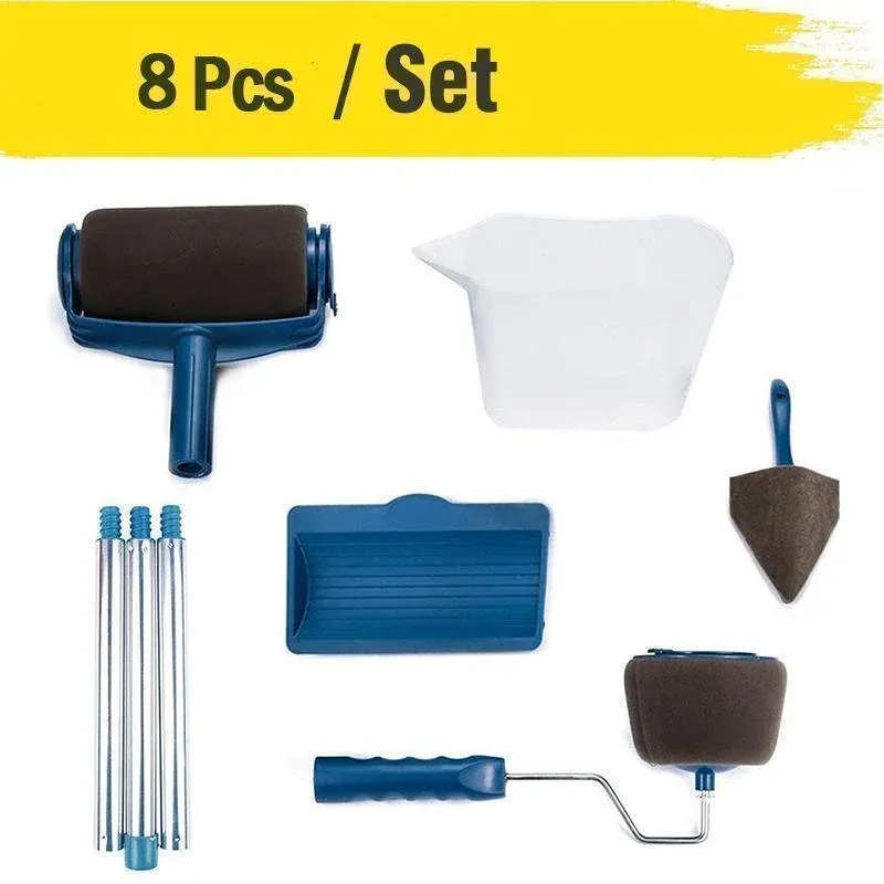 🔥BIG SALE - 48% OFF🔥🔥🧰Paint Roller Brush Painting Handle T