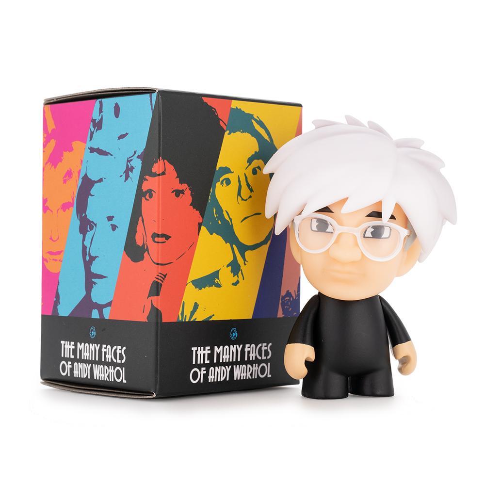 Many Faces of Andy Warhol Vinyl Figures by Kidrobot