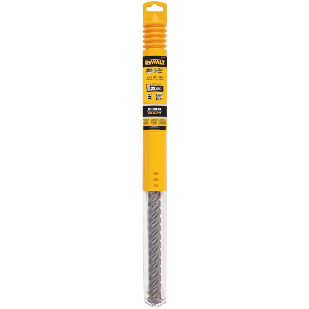 DEWALT 1-1/2 In. x 18 In. x 22-1/2 In. 4 Cutter SDS MAX Rotary Hammer Bit DW5828 from DEWALT