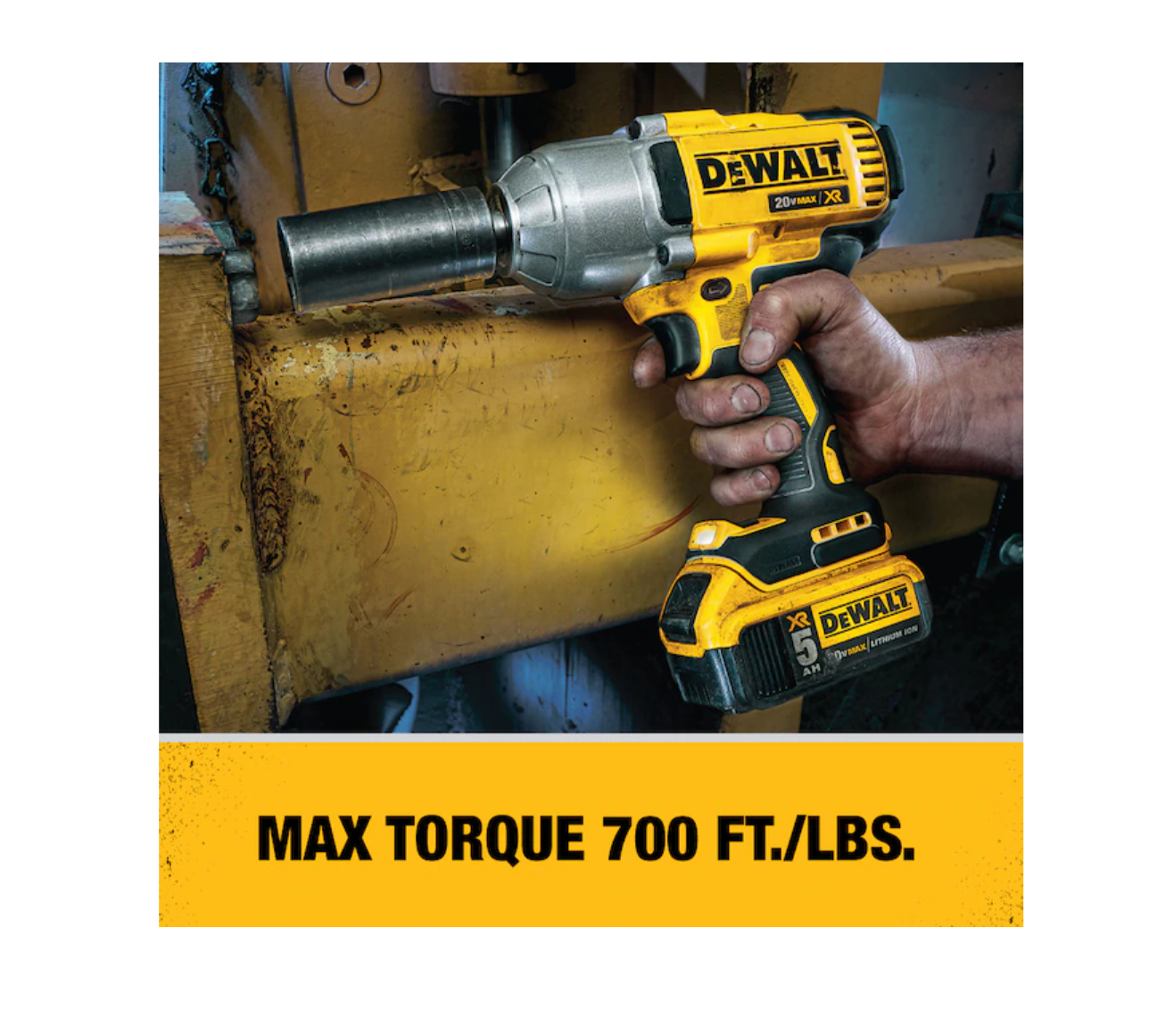 DEWALT DCF899M1 Xr 20-volt Max Variable Speed Brushless 1/2-in Drive Cordless Impact Wrench