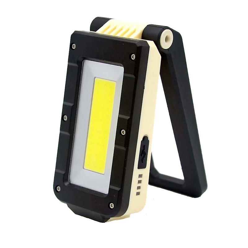 Usb Rechargeable Magnetic Cob Led Work Light Lamp Folding Inspection Light Torch