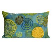 Trans Ocean Imports Liora Manne Graffiti Swirl Indoor Outdoor Throw Pillow