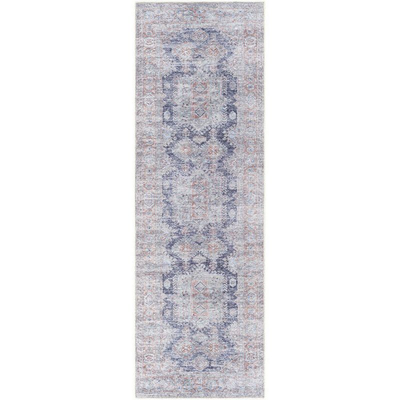 Landsmeer Traditional Washable Area Rug