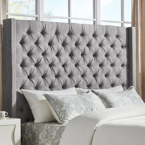 Naples Button-tufted Wingback Headboard only by iNSPIRE Q Artisan - - 19511535