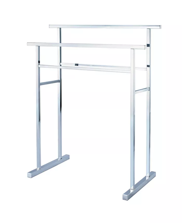 Kingston Brass Pedestal Steel Construction Towel Rack