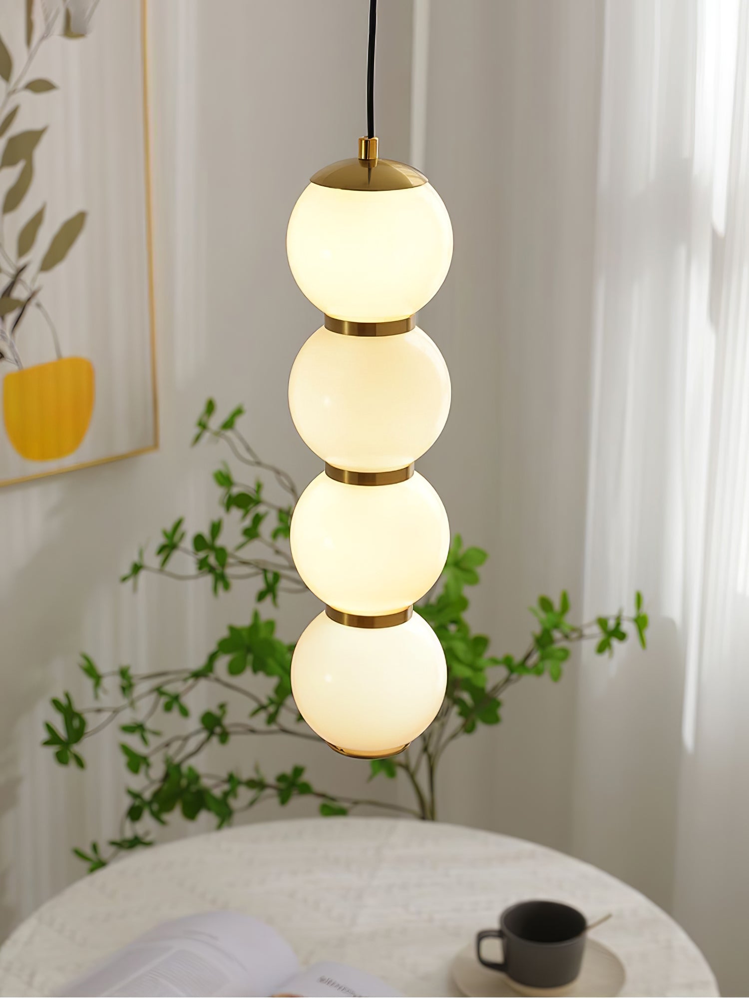 Double Globe Pendant Lamp