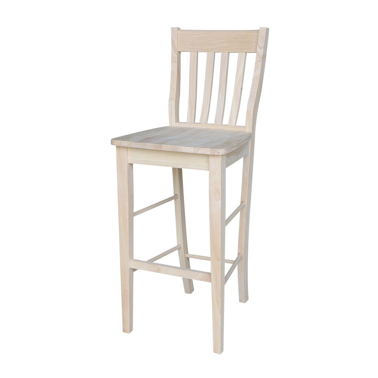 International Concepts S-6163 Cafe Stool， 30， Ready To Finish