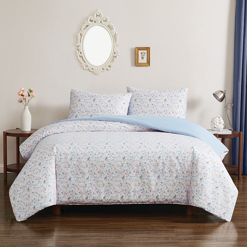 Truly Soft Maine Floral Quilt Set