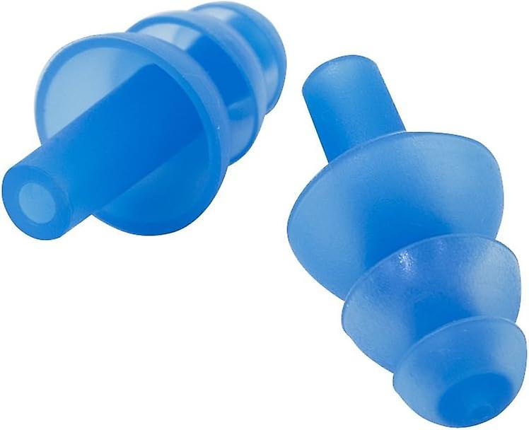 Silicone Swimming Earplugs， 6 Pairs， Comfortable， Waterproof， Ear Plugs Swimming Showering Case