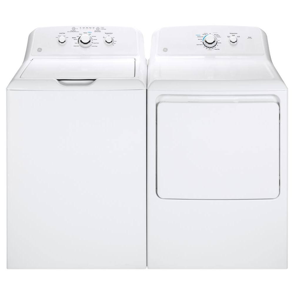 GE 7.2 cu. ft. Gas Dryer in White GTD33GASKWW