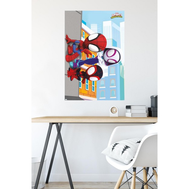 Trends International Marvel Spidey And His Amazing Friends Wall Unframed Wall Poster Prints