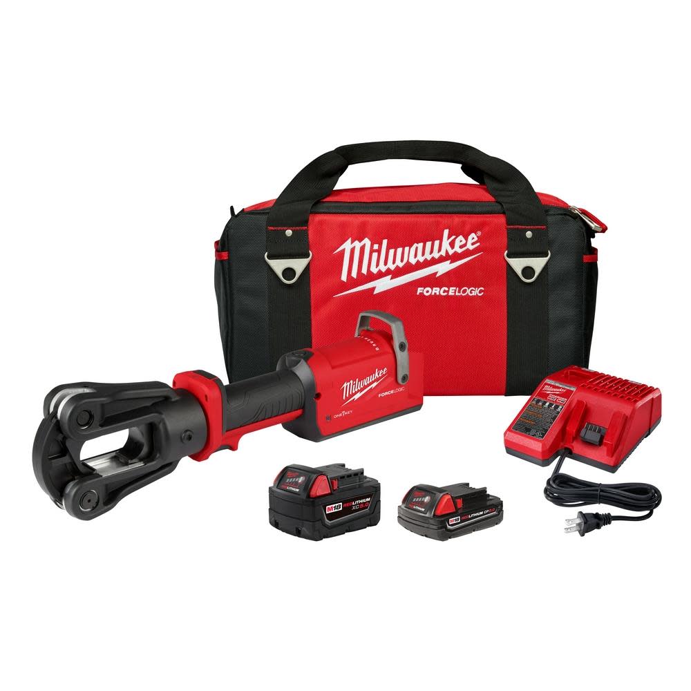 Milwaukee M18 FORCE LOGIC 12T Latched Linear Crimper Kit 2878-22 from Milwaukee