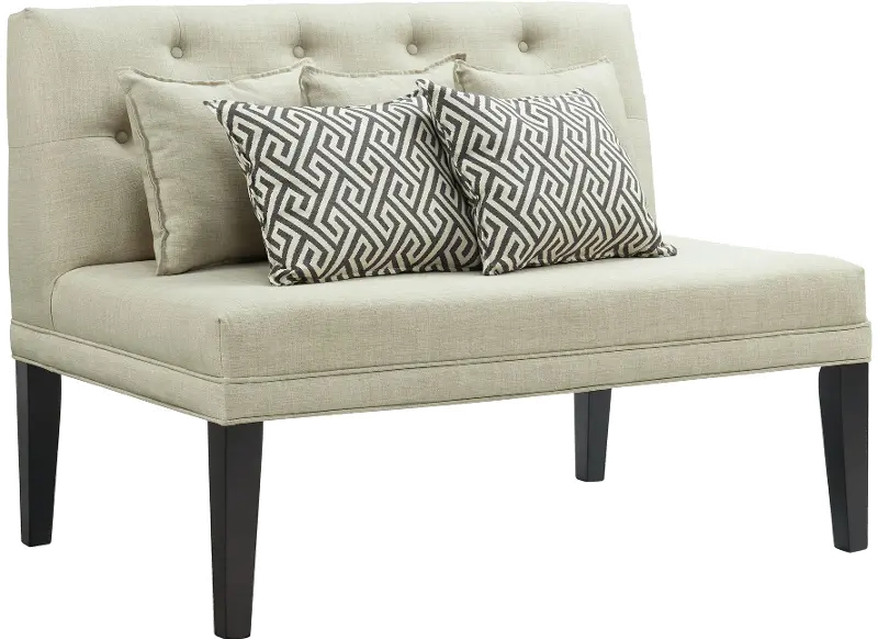 Maddox Beige Dining Loveseat