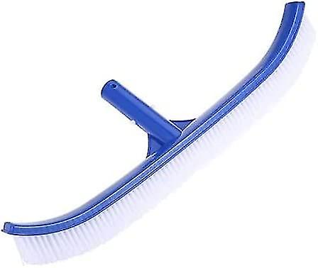 Swimming Pool Plastic Brush Head， 18 Inch Heavy-duty Nylon Bristles Pool Brush Head， Plastic Cleaning Brush Head Designed For Cleans Walls Tiles Steps