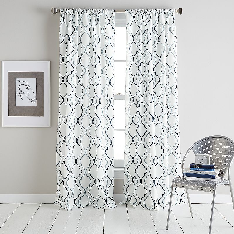 Coco Print 1-Panel Window Curtain