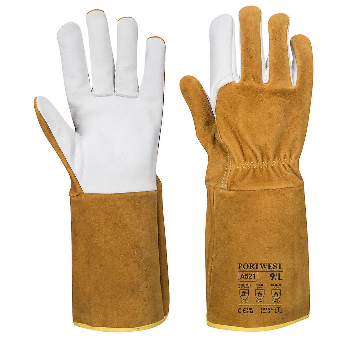 Portwest a521 tig ultra welding gauntlet gloves