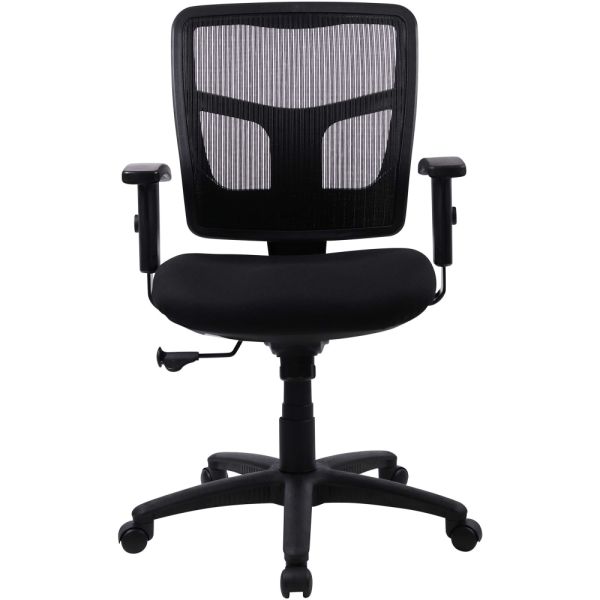 Lorell Managerial Mesh Mid-Back Office Chair