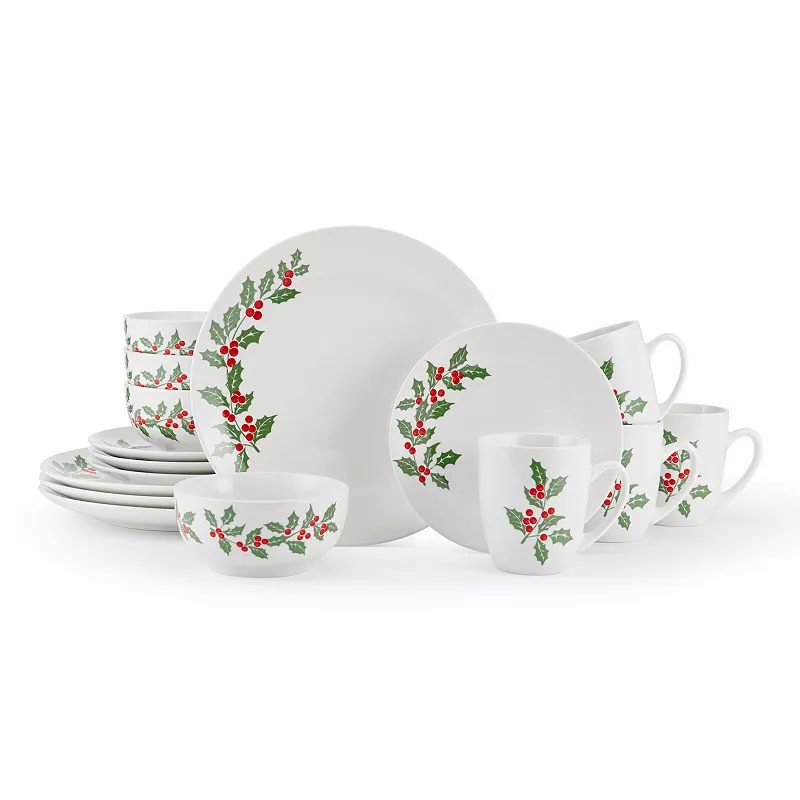 Studio Nova Holiday Cheer 16-pc. Dinnerware Set