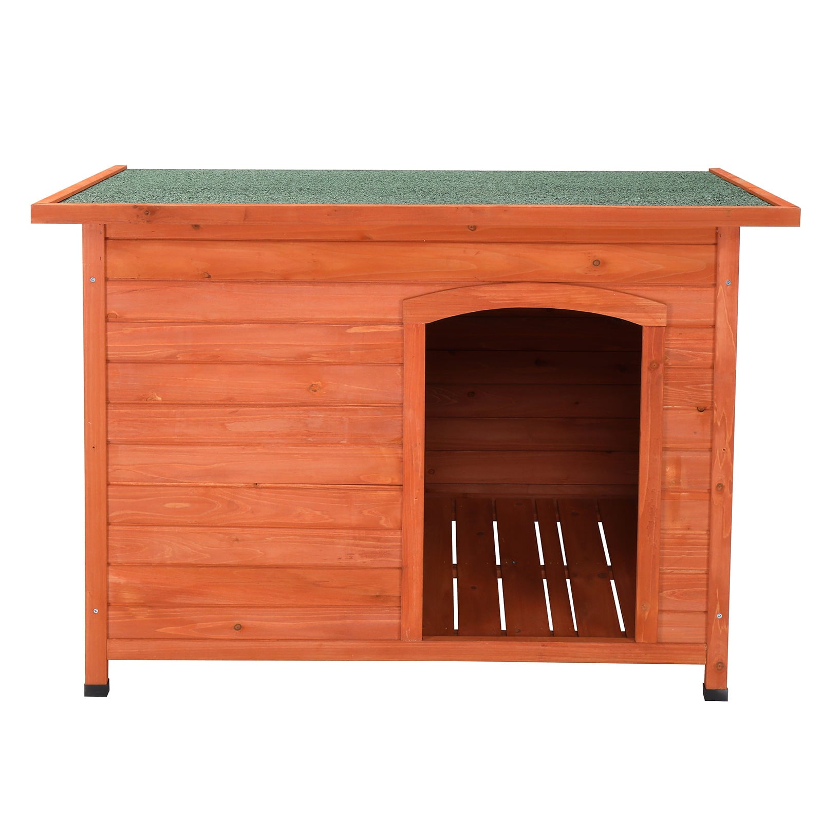 Ktaxon Wooden Dog House Large Dog Kennel Weather Resistant for Indoor and Outdoor Use 45