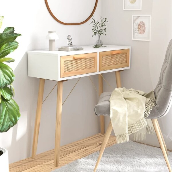 vidaXL Console Table multi color 31.5