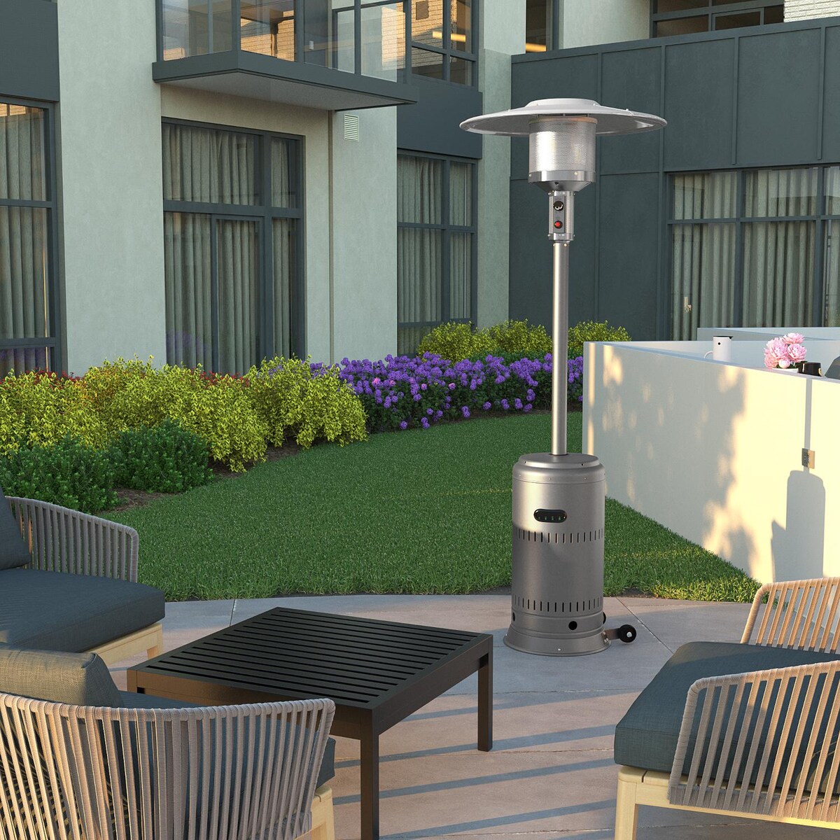 Fire Sense Performance Series 46，000 BTU Propane Gas Patio Heater