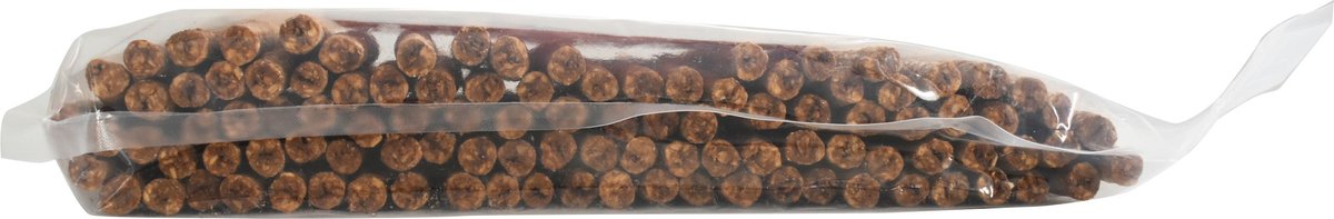 Canine Chews 5-inch Rawhide Munchy Peanut Butter Flavor Dental Dog Chews， 100 count