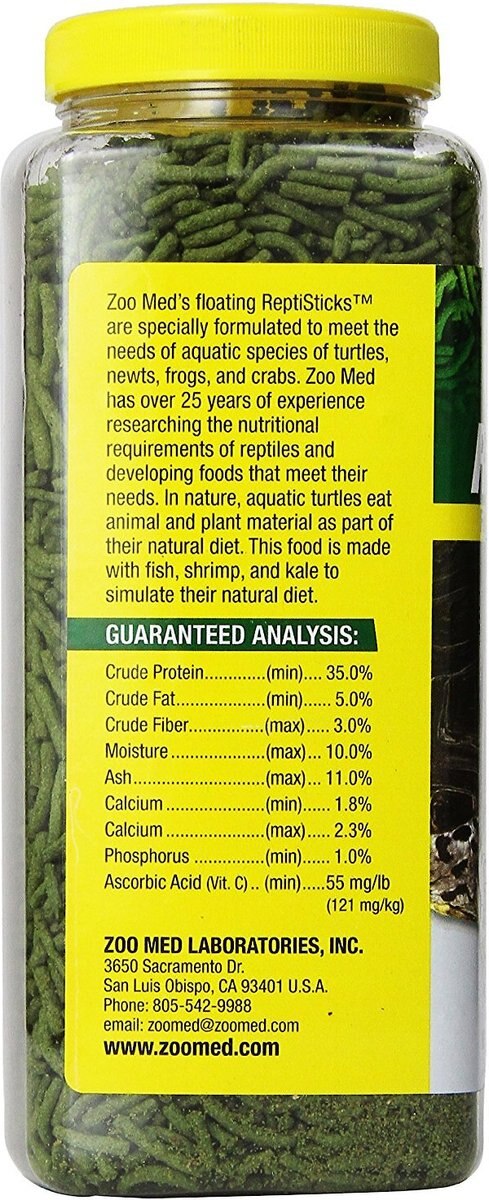 Zoo Med Repti Sticks Floating Aquatic Turtle Food