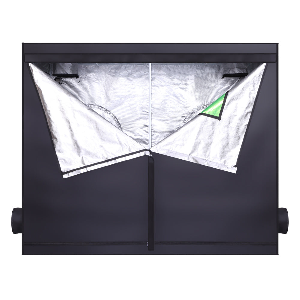 BMTBUY 240*120*200cm Home Use Dismountable Hydroponic Plant Grow Tent with Window Black