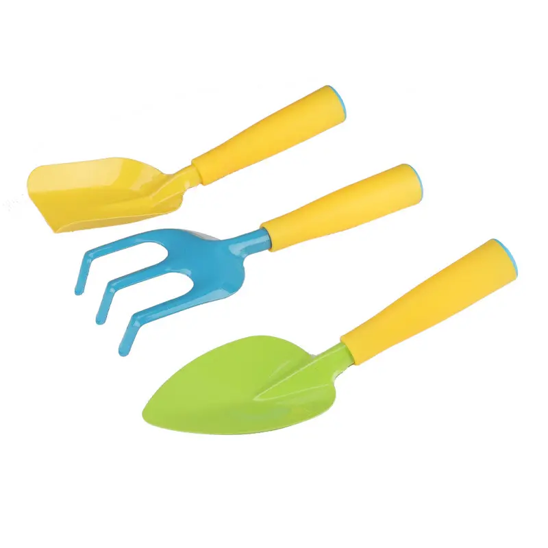 Portable Personalized Wholesaler Kids Outdoor Gardening Mini Tools  Plastic Learning Tool Kids Gardening Tools Toy For Planting