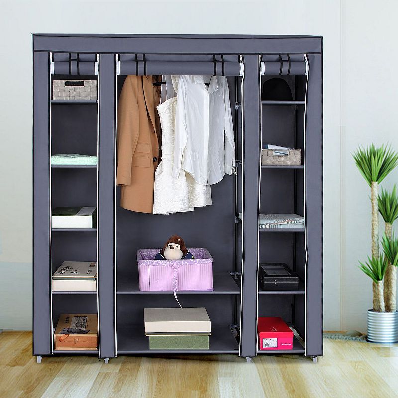 Closet Organizer Wardrobe Closet Portable Closet Shelves， Closet Storage Organizer