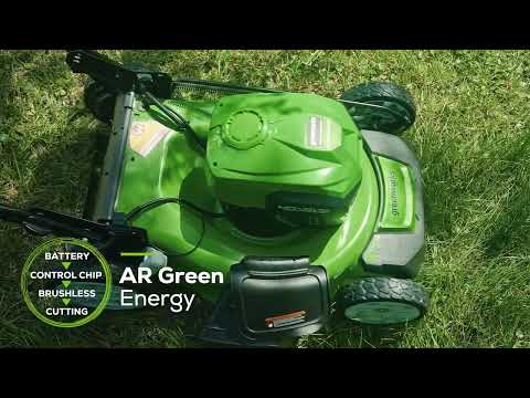 40V 21-Inch Cordless Self-Propelled Lawn Mower | Greenworks