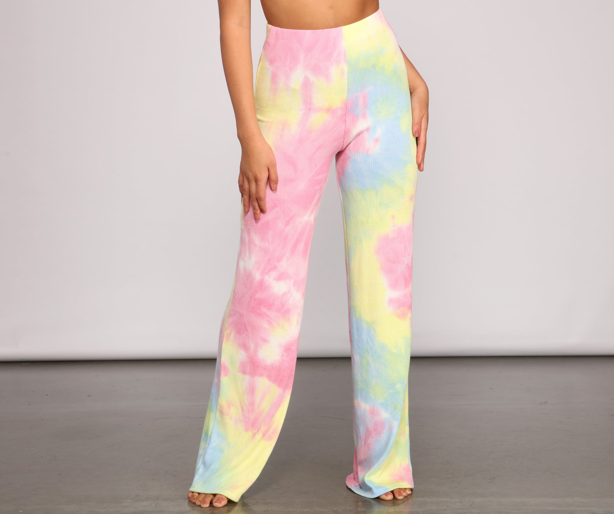 Rocking Retro Vibes Tie Dye Pajama Pants