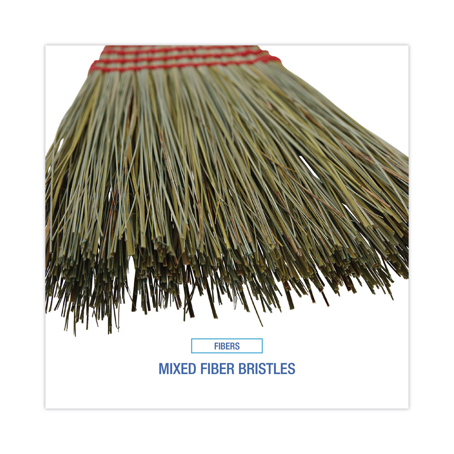 Mixed Fiber Maid Broom by Boardwalkandreg; BWK920YEA