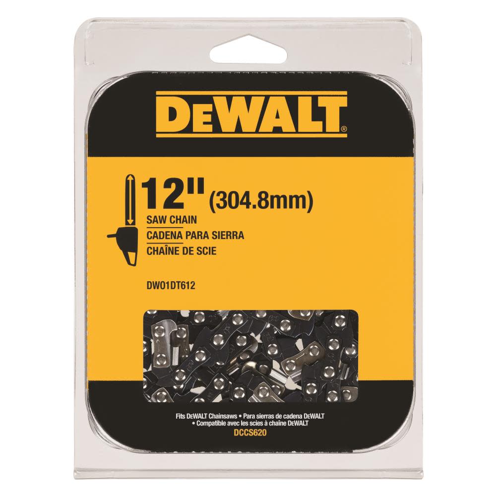 DEWALT 20V MAX 12 Chainsaw Kit with Extra 12 Chain