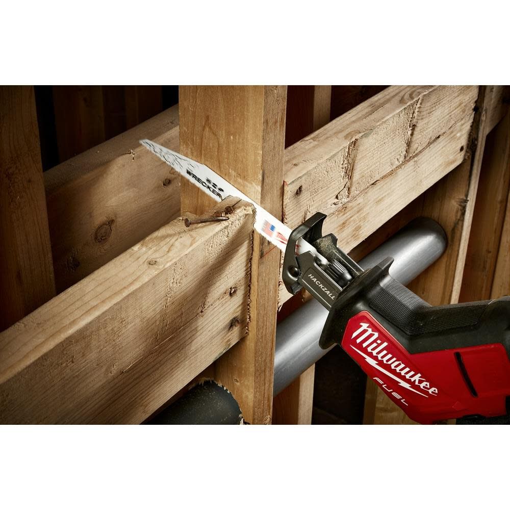 Milwaukee The Wrecker Multi-Material SAWZALL Blade 6 in. 7/11TPI 25PK 48-00-8701 from Milwaukee