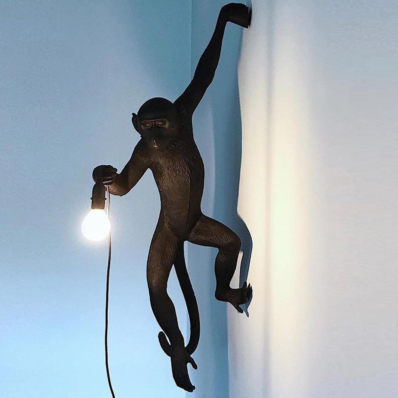 Monkey Wall Lamp