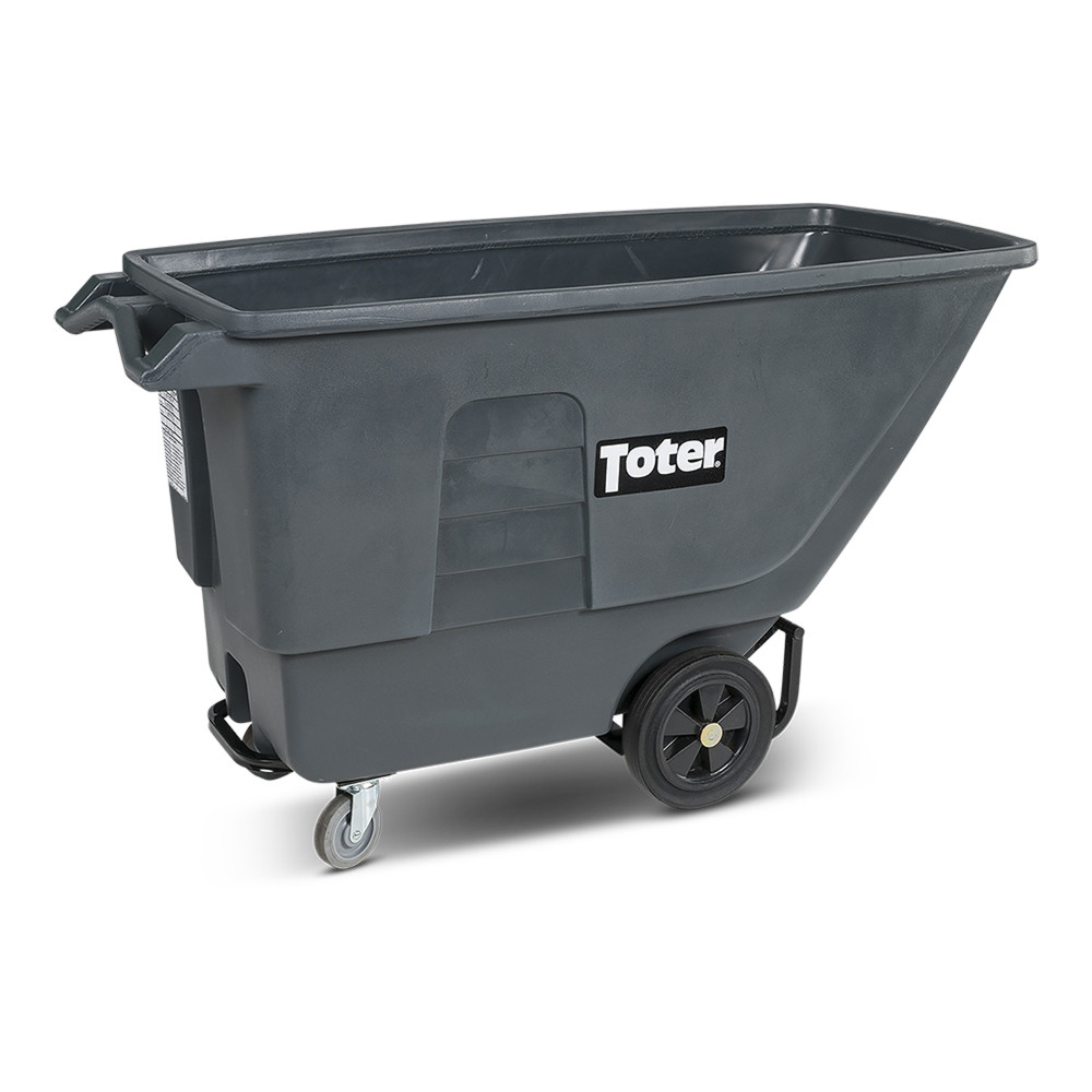 Toter 3/4 Cubic Yard 825 lbs Capacity Standard Duty Tilt Truck ;