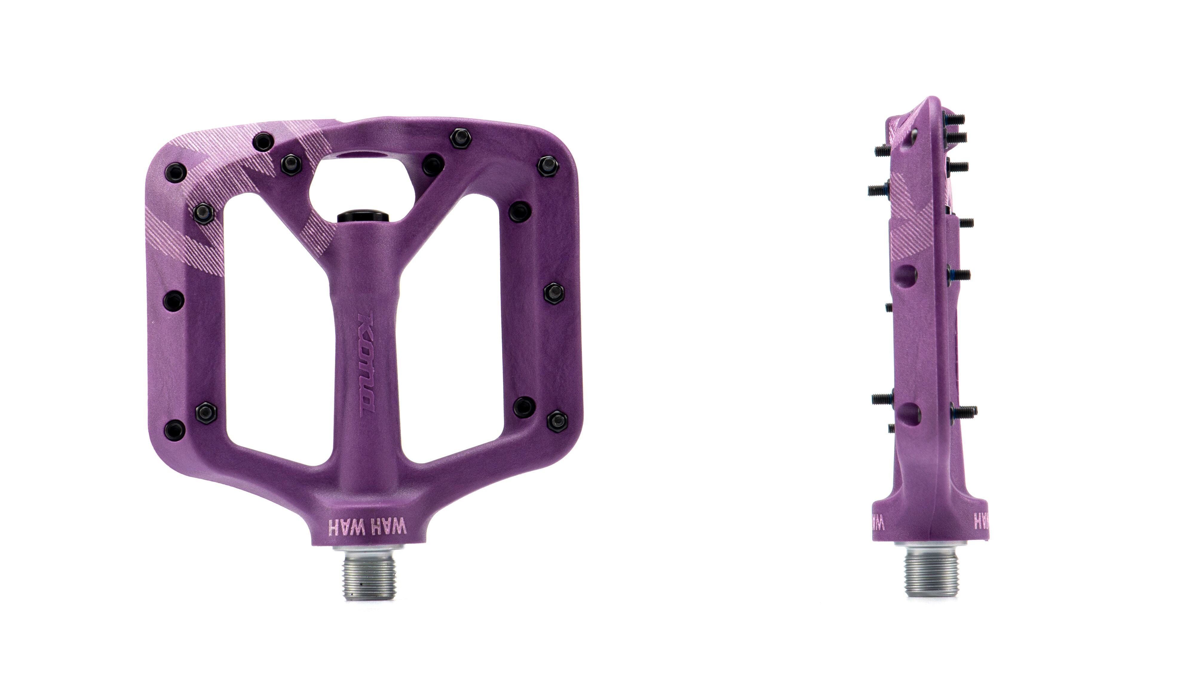 Kona Wah Wah 2 Composite Pedals - Small - Purple
