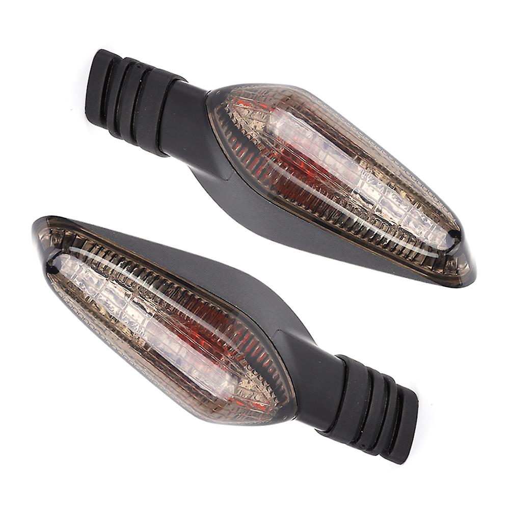 Pair Of Turn Signal Light Indicator Lamp Fits For Ducati Streetfighter 848 1099 Multistrada 1200smoky Lens