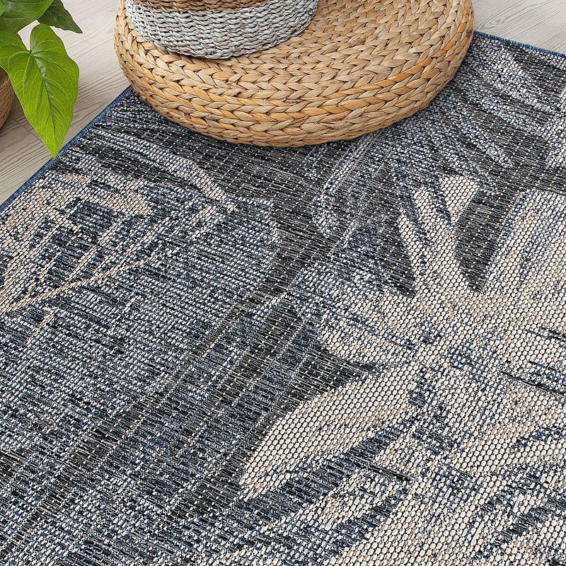 World Rug Gallery Tropical Floral Indoor Outdoor Area Rug