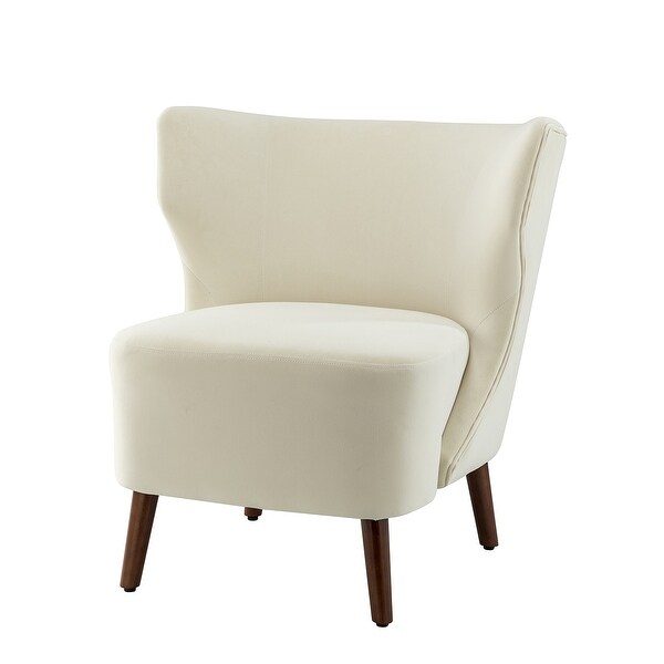 Iolchos Living Room Armless Accent Chair with Wingback by HULALA HOME