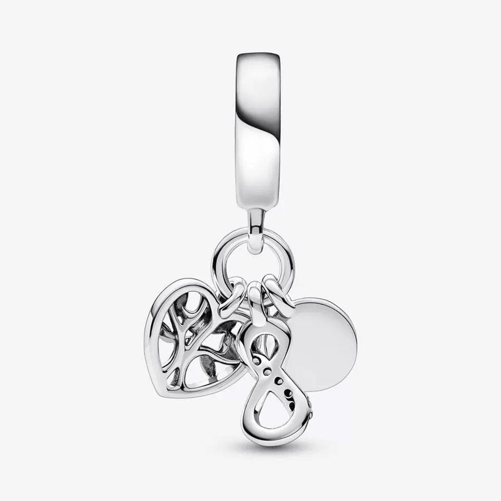 PANDORA  Family Infinity Triple Dangle Charm