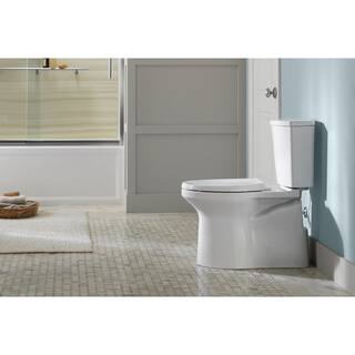 KOHLER Archer 66 in. x 32 in. Soaking Bathtub with Left-Hand Drain in White K-1948-LA-0