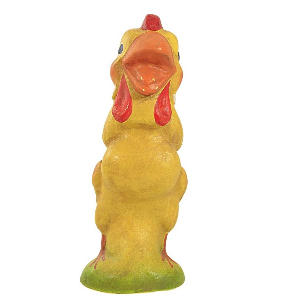 Cody Foster Vintage Easter Chick One Figurine 6 75 Inches Feather Cluck Ro182c Resin Yellow