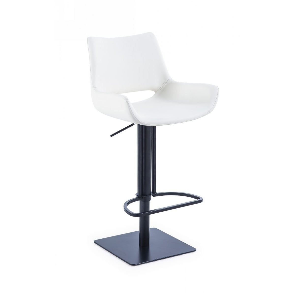 Modrest Niles Modern White Bar Stool