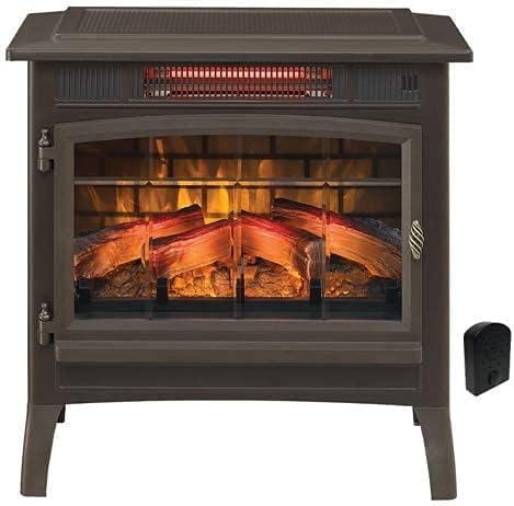 💝Last Day 70% Off✨ Electric Infrared Quartz Fireplace Stove with 3D Flame Effect