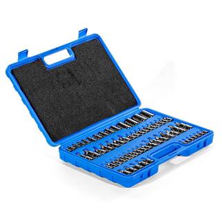 XtremepowerUS Tamper Proof Torx Security Bit Socket Set (60-Piece) 34900-H