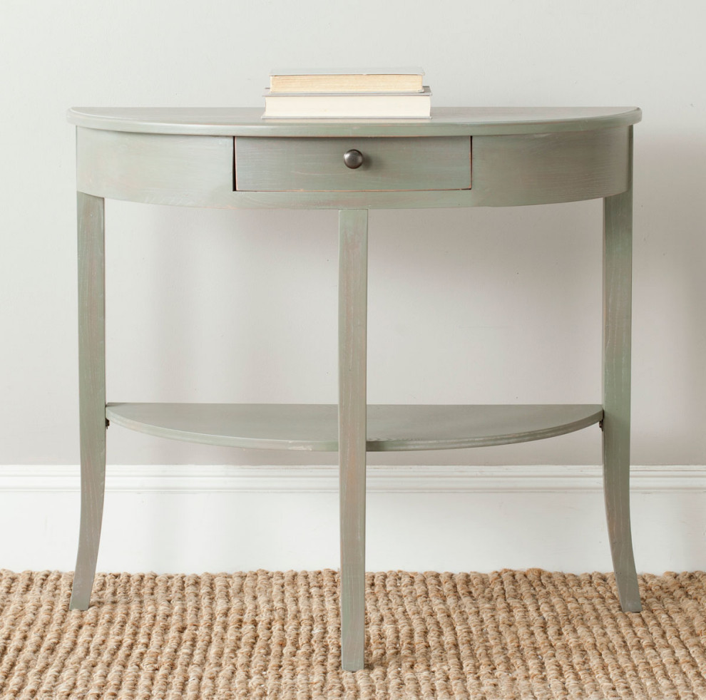 Lexa Console  Ash Gray   Farmhouse   Console Tables   by Rustic Home Furniture Deco  Houzz