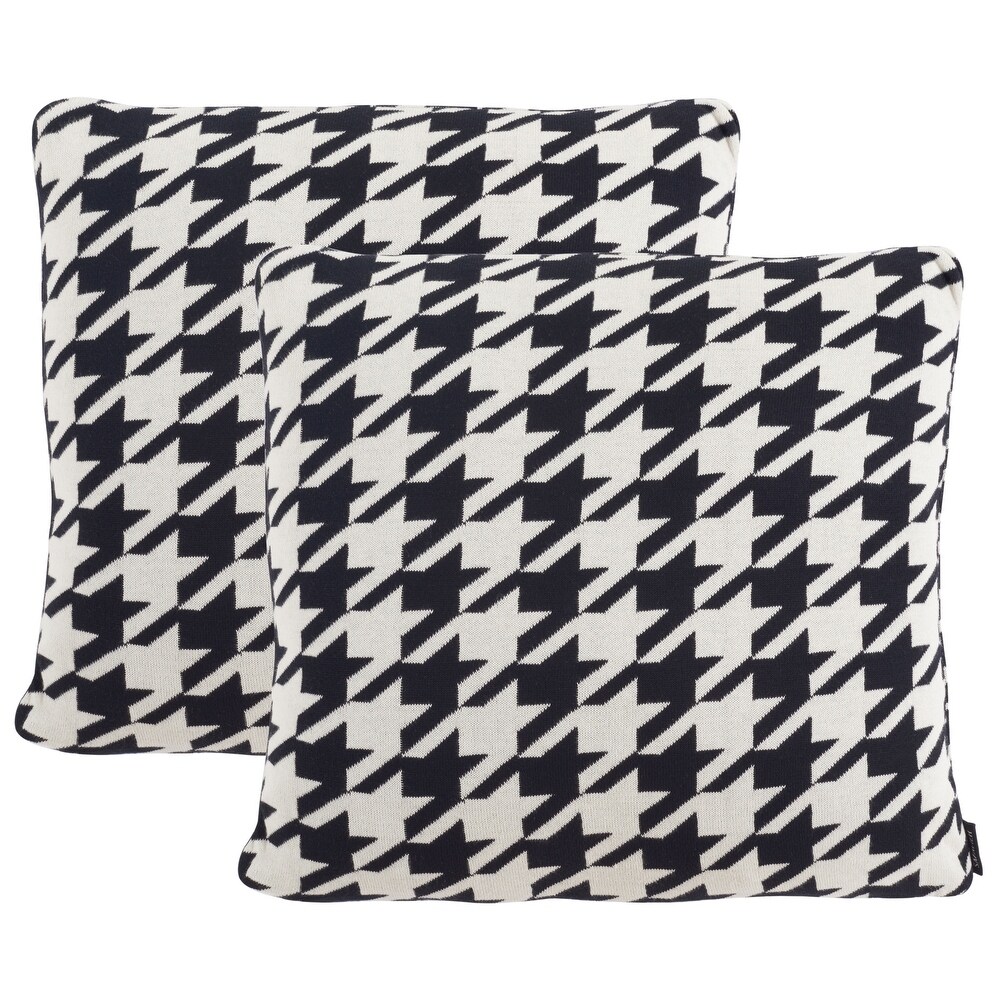 SAFAVIEH Alto 18 inch Square Decorative Throw Accent Pillow with Insert (Set of 2)